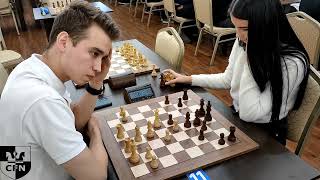 K. Idrisov 2061 Vs D. Salimova 1562. Chess Fight Night. Cfn. Blitz