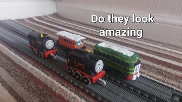 My custom Video of All Engines Go push along Daisy, Henretta and my redone versions Jinty and Pug