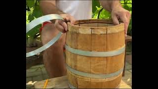 видео: обжиг дубовой бочки картинка: обжиг дубовой бочки