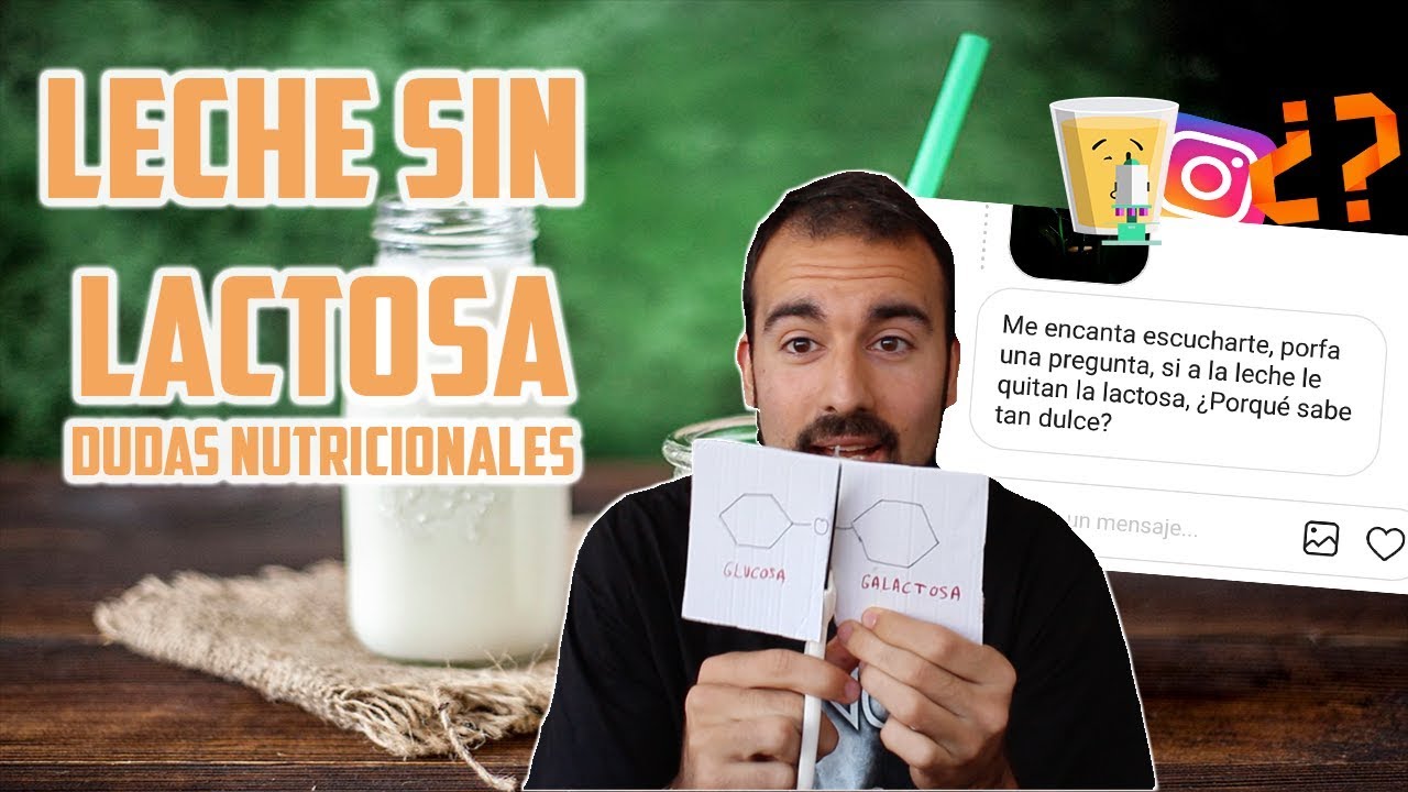 ¿Por qué la leche sin lactosa