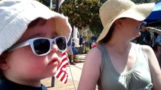 Poway Park steam engine, 7 04 2011