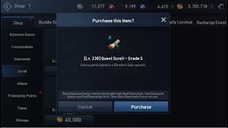 Lineage 2 Revolution How to Make S Scroll Quest without Spending Gems