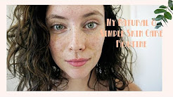 natural skin care routine // acne prone skin // minimal waste