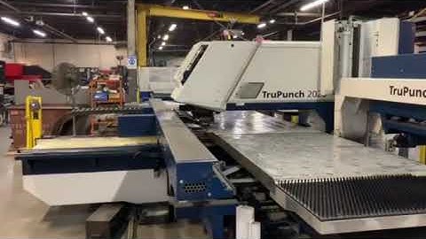 Trumpf TruPunch TC2020R w/FMC Load/Unload,Mfg:2010 Machine 11670