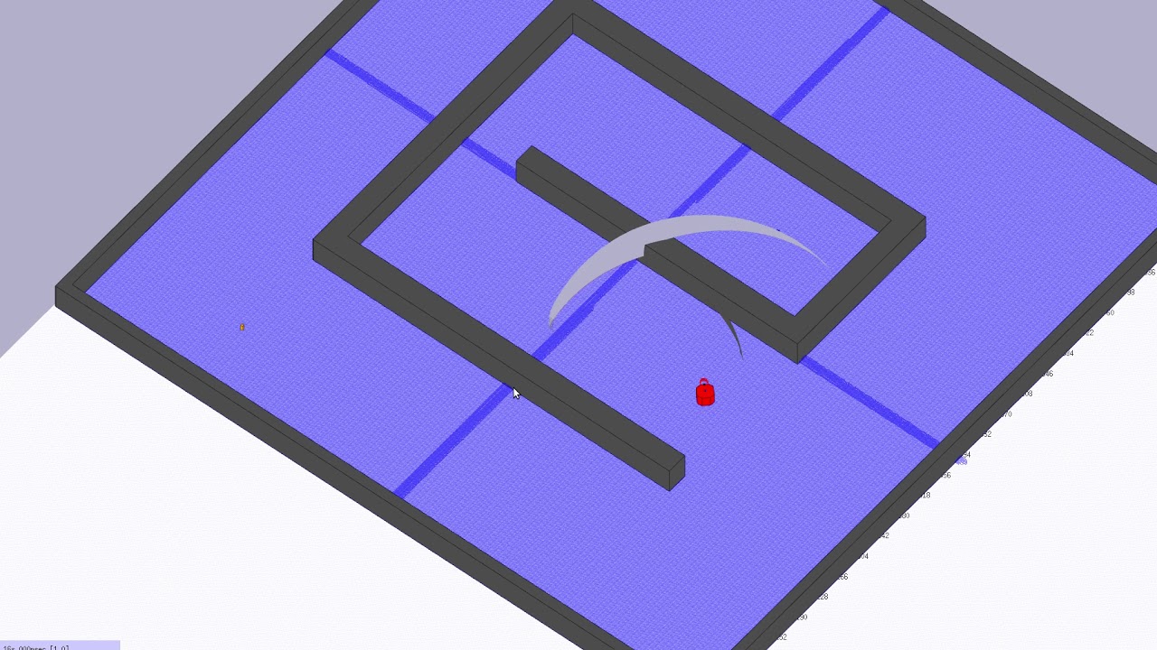 A* Path planning for maze-like environments using Stage/Player Simulation tool