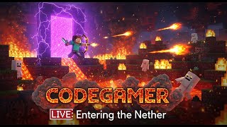 🔥Minecraft Survival LIVE 🔴 | Hardcore Base Building & Adventures | CODEGAMER