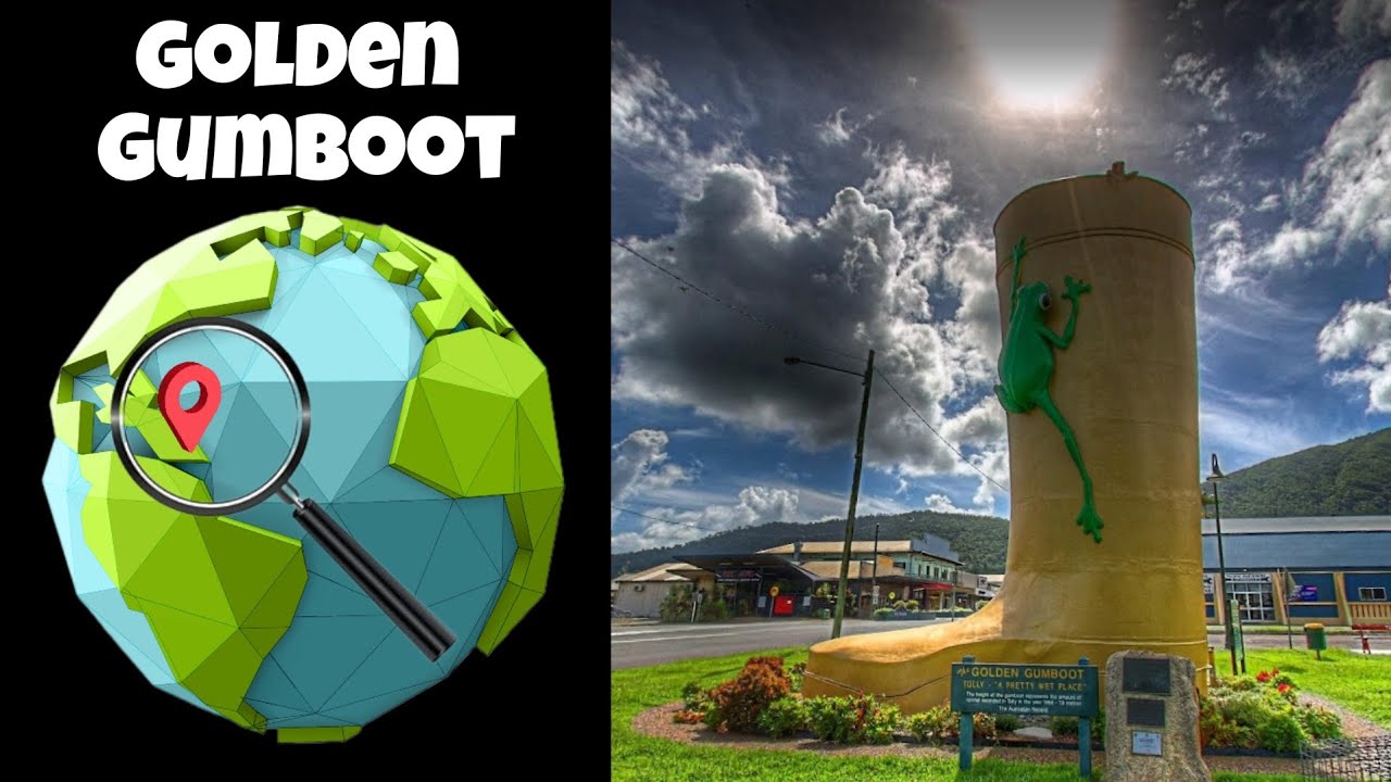 Golden Gumboot on Google Earth and Google Maps 🌎