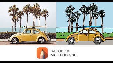 Cartoonize - Time-lapse - Autodesk SketchBook