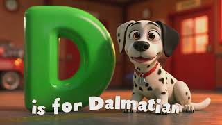 Learn ABCs with Adam, Blaze & Rex at the fire station