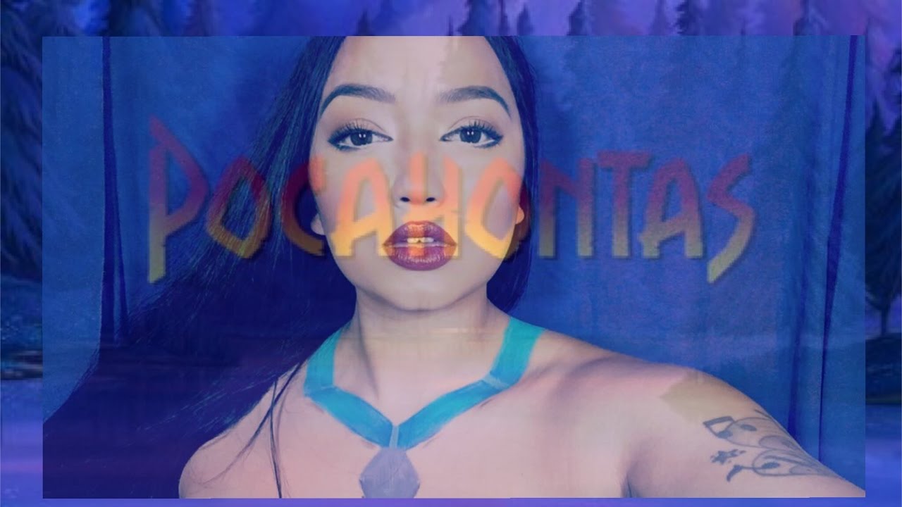 Disneys Pocahontas Makeup Tutorial YouTube