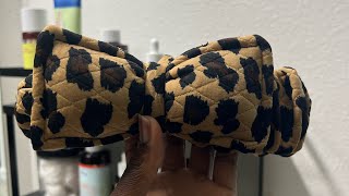 Beginner friendly DIY Spa Headband