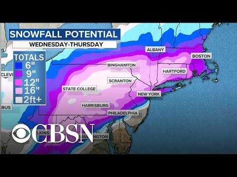 Northeast braces for major snowstorm