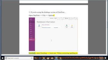 [FYI] Disable spell checker in OneNote
