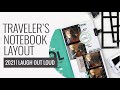 Traveler's Notebook Process Layout 2021 | Studio Calico Kit