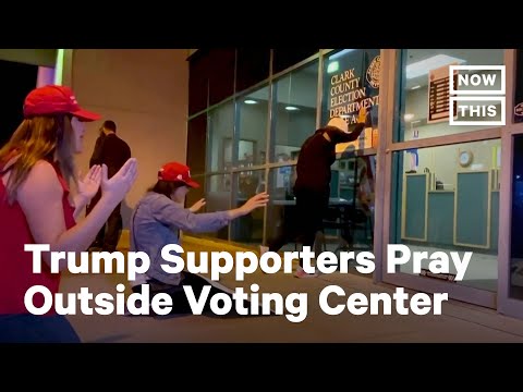 Trump Supporters in Nevada Pray for Victory | NowThis