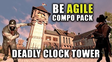 This Clock Tower Is DANGEROUS | 7 Days To Die: Be Agile | Compo Pack & Modlets | Alpha 20.5