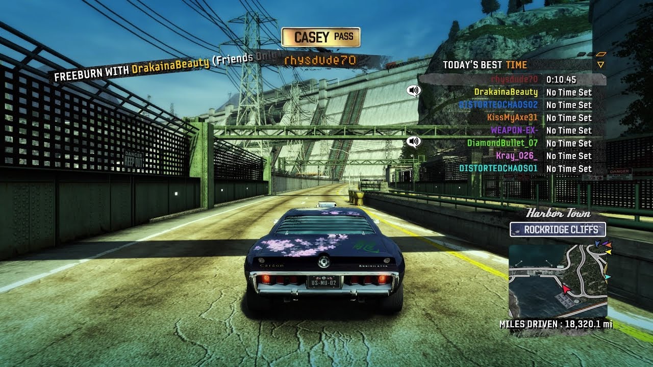 Burnout Paradise Remastered - Casey Pass 10.45
