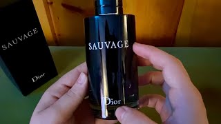 ASMR Dior Sauvage Cologne Unboxing