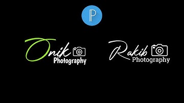 Make signature photography Logo Design - Pixellab Tutorials - Tech Pencil