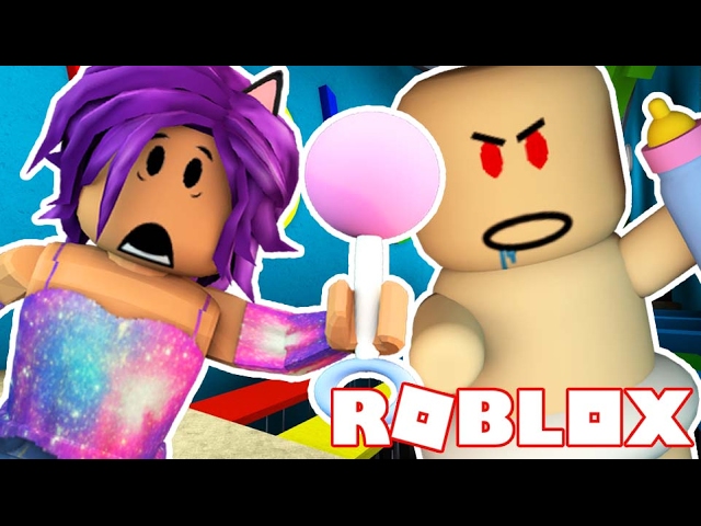 ESCAPE DO BEBÊ GIGANTE DO MAL DO ROBLOX Escape The Evil Baby Obby 