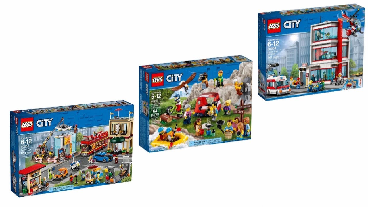 Nowości Czerwiec 2018 Lego City Miasto Youtube