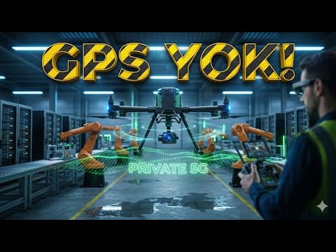 5G Destekli GPS'siz İHA – Videolar 1