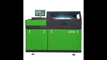 Hottest Diesel Injector Common Rail fuel injector test equipment CR708 Test HEUI video