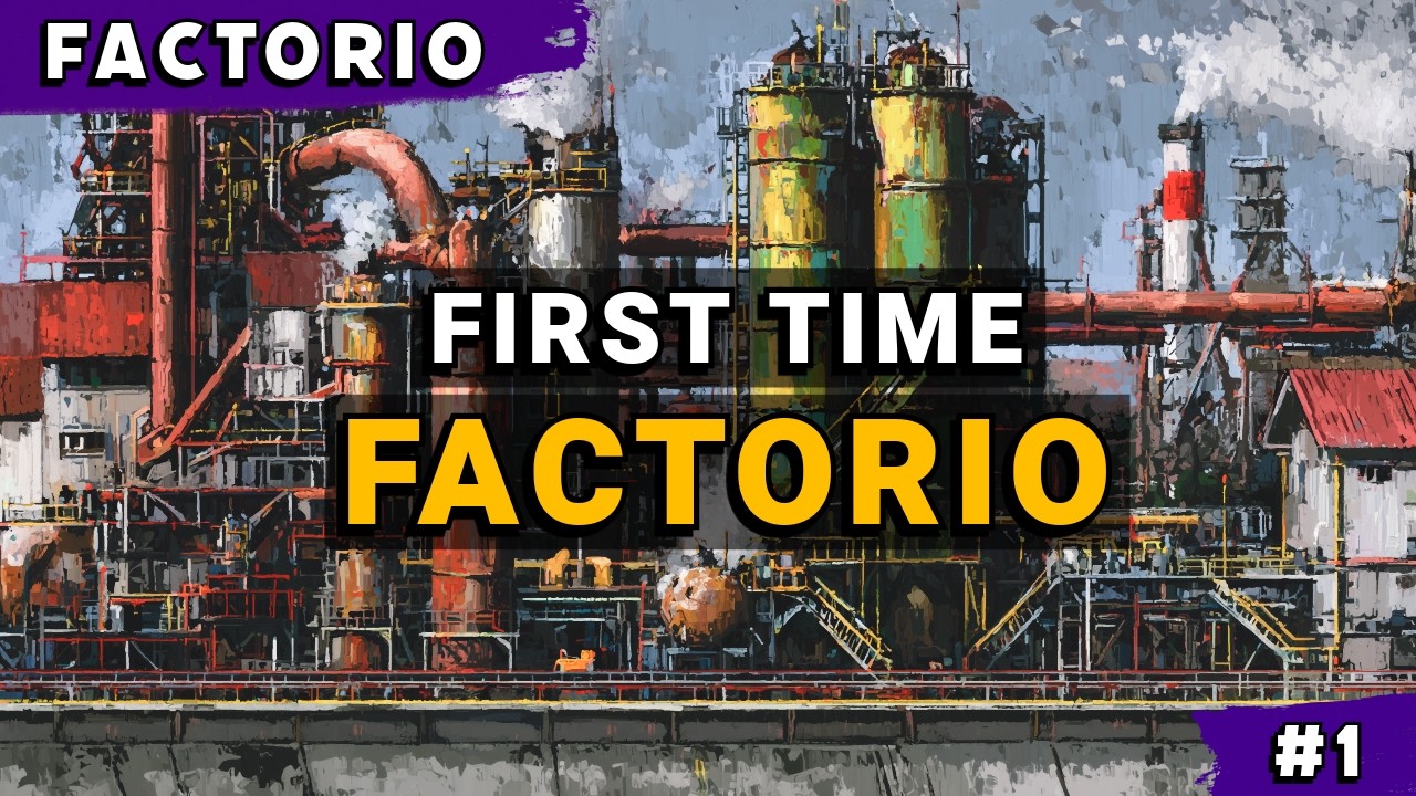 Factorio | First Time Factorio! | Gameplay *1 - YouTube