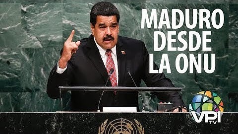 EEUU - Intervención de Nicolás Maduro en la 73 Asamblea General de la ONU  - VPItv