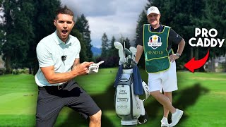 WHAT CAN I SHOOT WITH A 2023 RYDER CUP CADDY | Dom Bott | Baildon Golf club