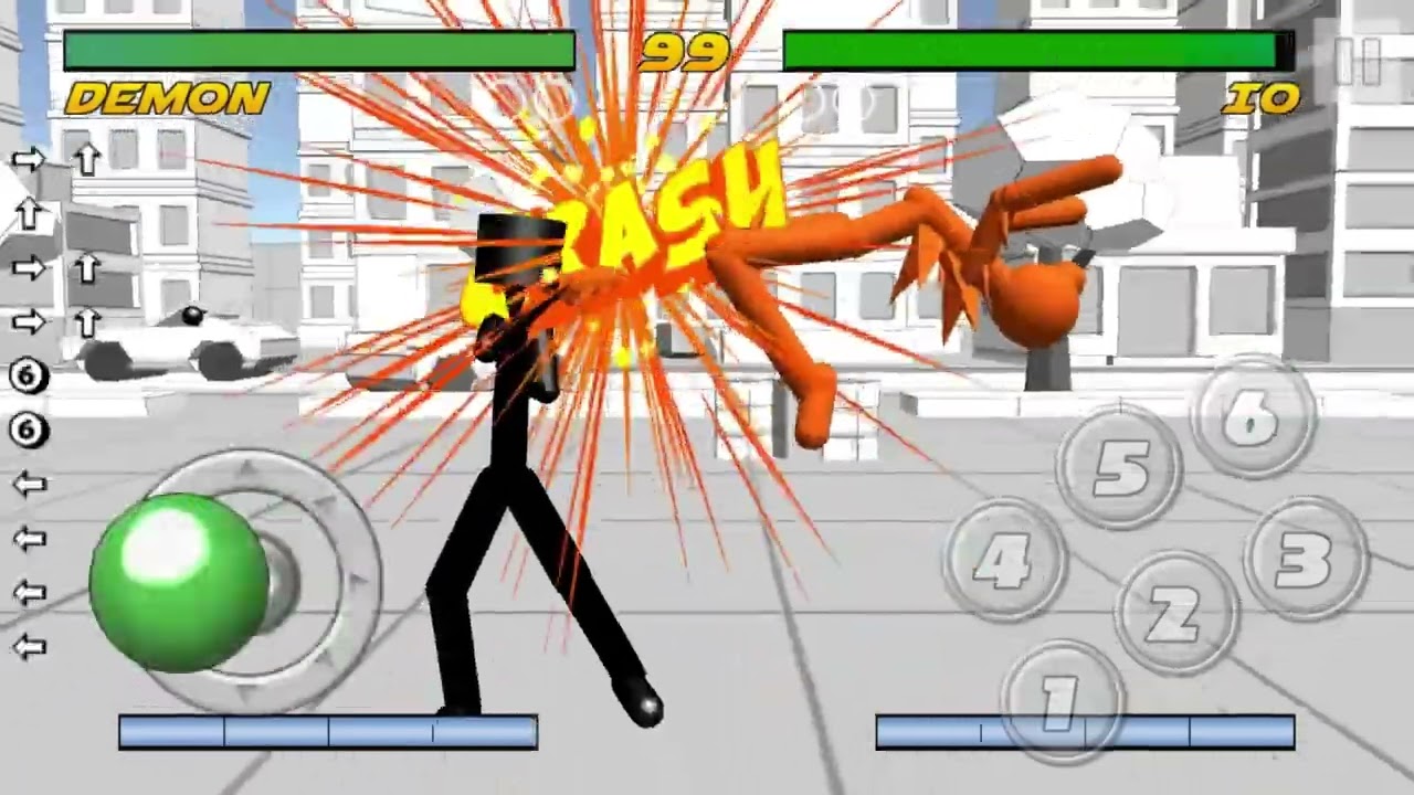 Stickman Fighting 3D - webGL game play online at Chedot.com