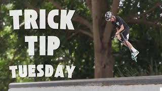 How to 360 bar spin scooter (Trick Tip Tuesday)