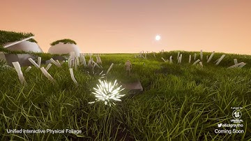 Unified Interactive Physical Foliage - UE4 Plugin Announcement