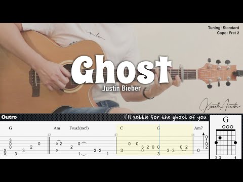 Ghost Sheet Music by Justin Bieber for Guitar