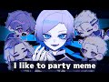 【手描きブルーロック】BMでI like to party【meme】