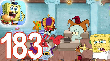 SpongeBob: Krusty Cook-Off - Sisyphean Sweets Level 21 - 30 Gameplay Video Part 183 (iOS Android)