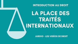 La place des traités internationaux