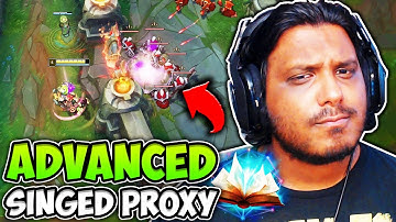 THIS IS WHAT ADVANCED SINGED PROXY LOOKS LIKE!! (HEXFLASH) - League of Legends