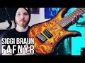 Siggi Braun Fafnyr 8 String Guitar - Metal | Pete Cottrell