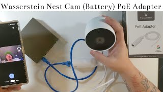 Wasserstein Nest Cam Battery PoE Adapter Setup Guide screenshot 5