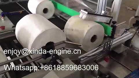 Automatic maxi rolls JRT small bobbin paper tissue rolls heat shrink packing machine with label