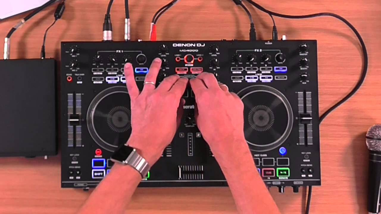 Denon DJ MC4000 Serato DJ Controller Video Review - YouTube