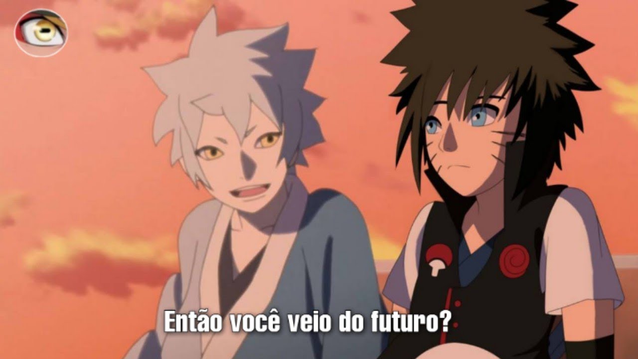 Personagens que não são o Naruto - O filho morto do pai do boruto. Apesar  da semelhança, temos certeza de que não é o naruto pois o naruto (SPOILER)  não morreu e