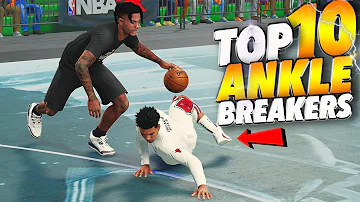 TOP 10 WORST POSSIBLE Ankle Breakers That Could Happen To You - NBA 2K21