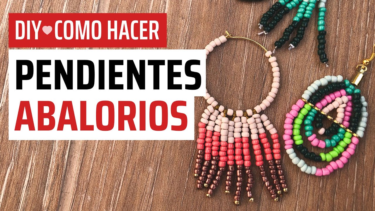 Como hacer PENDIENTES de paso a paso | DIY YouTube