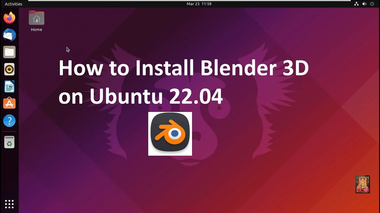 Method 2: Installing Blender via Command-Line