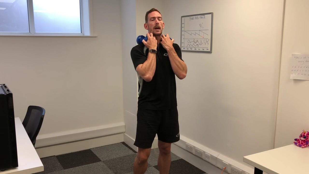 exercise 14.1 class 11 Good Mornings With Dumbbells