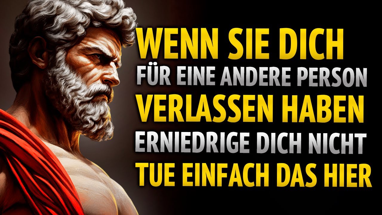 Lass sie bereuen, dass sie dich ersetzt haben: Stoische Rache, die in der Stille verwundet