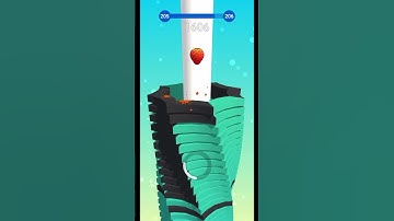 Amazing Stackball Crush 3d #stackball #supermamos #video #funnyshorts