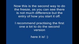 Two Handed Flag/Two Handed Y Plank Freeze tutorial